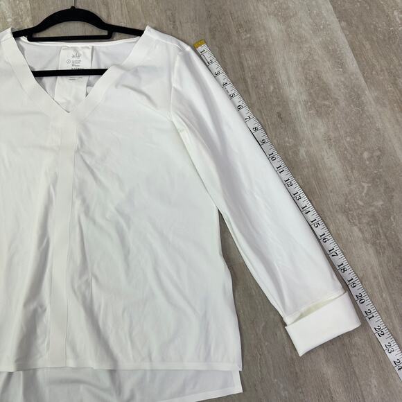 Aday Something Tailored Shirt White Size Small - Picture 7 of 7